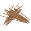 DAKFOOK 2 Boxes Bamboo Toothpicks, 7200 Pcs Single Sided Tips