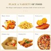 50Pcs Disposable Square Air Fryer Paper Liner Non-Stick Baking Paper