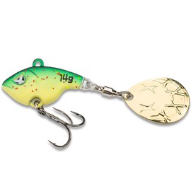 Monkey Lures Turbo Lui Jig Spinner, Weight: 10 g, Monkey Lures Colour: Chilli Cheese