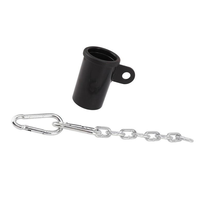 T Bar Row Platform with Chain Carabineer Clips Core Muscles
