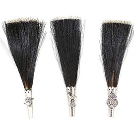 mei LebensGfui Traditional Gamsbeard Approx. 13 cm with Various Designs, blue