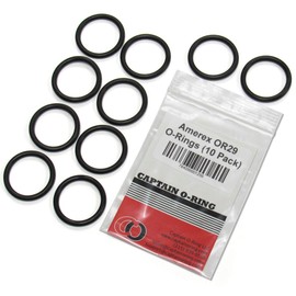 Captain O-Ring LLC - Replacement for Amerex OR29 O-Rings (10 Pack) [OR-29, 5240, Badger 1091, Brooks OR29 Fire Extinguisher Orings]