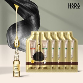 Haraz shampoo type ampoule dyeing dye 5 packs / 하라즈 샴푸형 앰플 염색 염색제 5팩