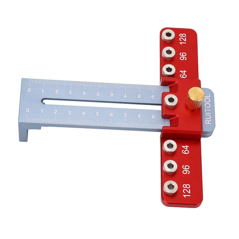 Cabinet Hardware Jig Accurate Fast Small Woodworking Drilling Guide Tool