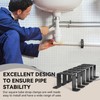 2"x2" Square Tube Strap Clamp | Black Square Pipe Clamp