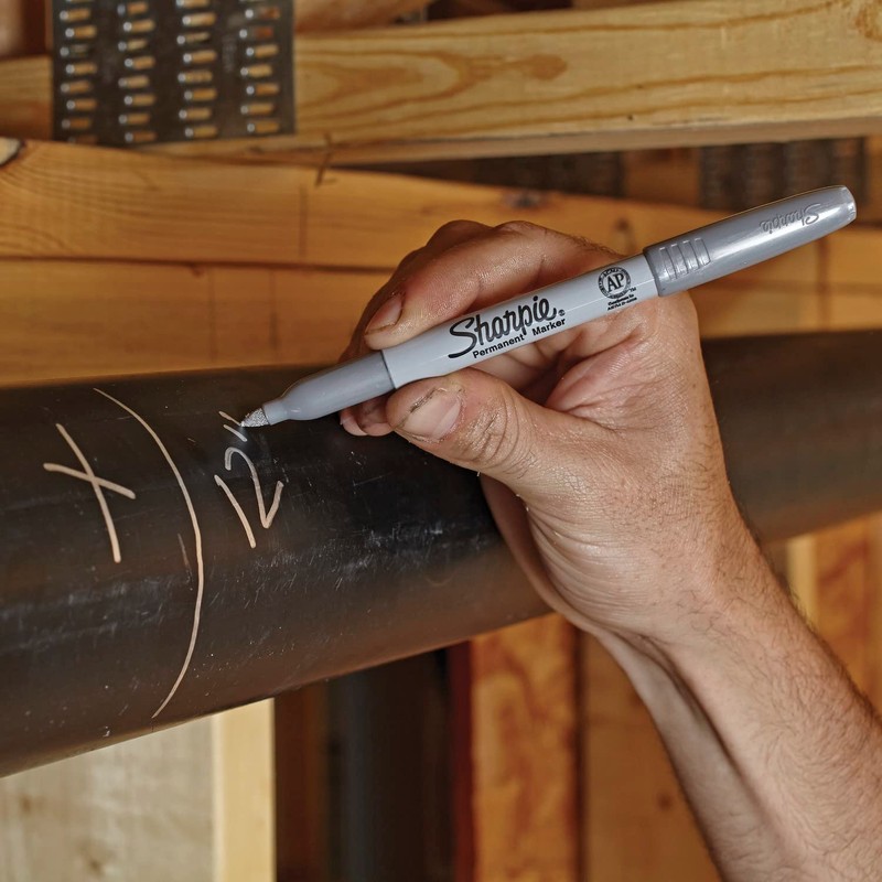 Sharpie Metallic Permanent Markers - Fine Point - Silver -