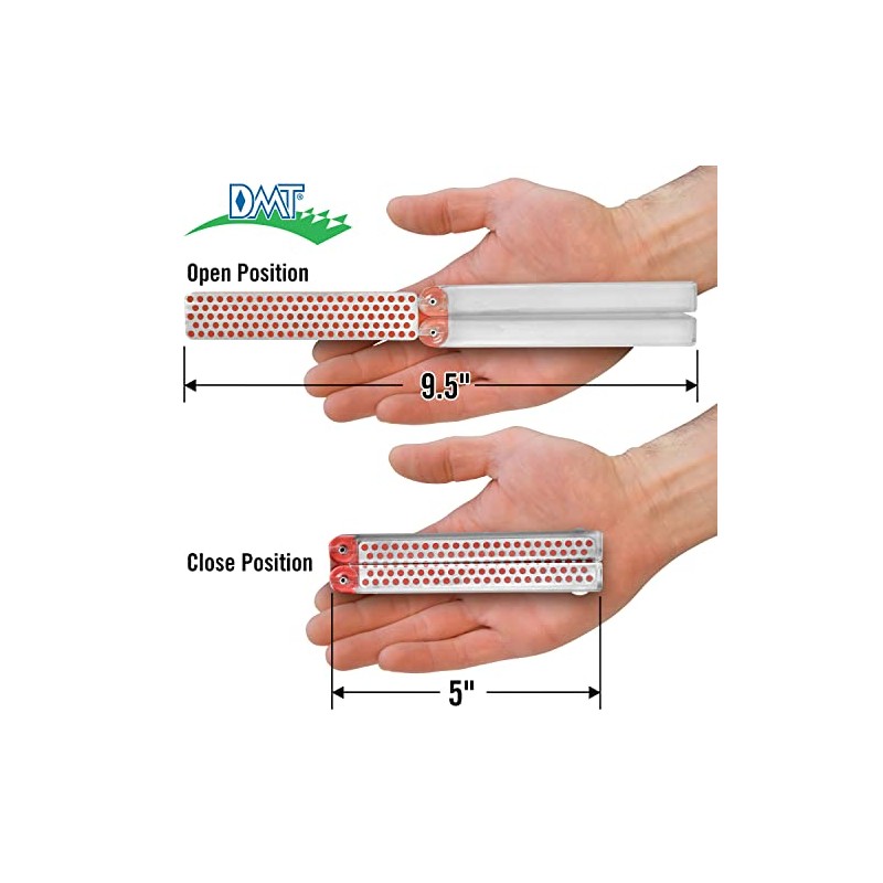 DMT (Diamond Machining Technology) Double Sided Diafold Sharpener - Fine
