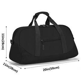 Stumdo Kids Overnighter Duffel Bags for kids, Carry-On Size & Ideal for School Practice or Overnight Travel Weekender Tote for Travel Gym Sport bag for Boys & Girls (11-hei)