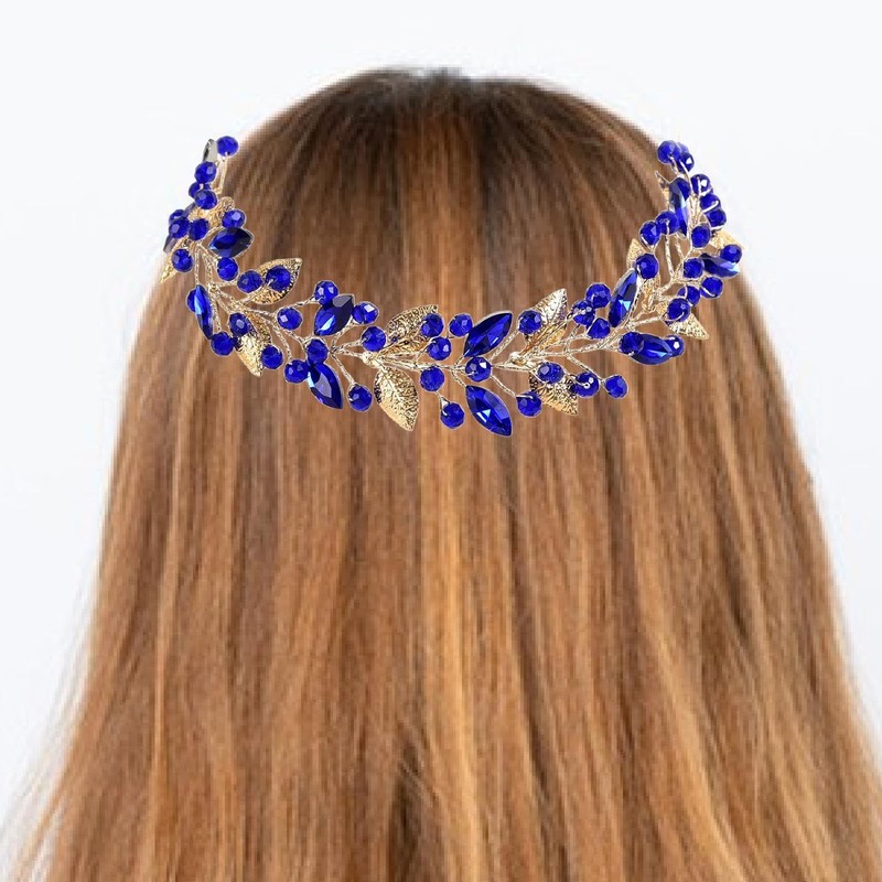 perfeclan Braut Hochzeit Hair Vine Kopfstück Hair Accessorie für Partyzubehör