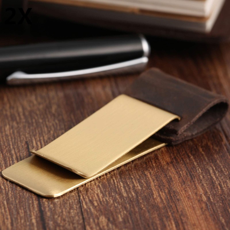1 Piece Leather Clip Pen Holder Leather Pen Holder for