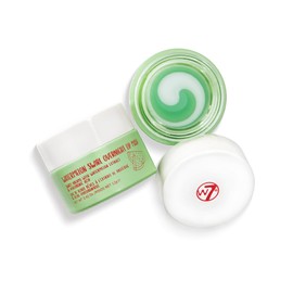 W7 Sweet Dreams Overnight Watermelon Swirl Lip Mask - Watermelon Fruit Extract & Hyaluronic Acid - For Hydrated, Full Looking & Irresistible Lips