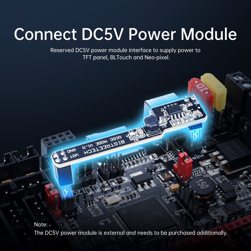 BIGTREETECH SKR V1.4 Turbo 32bit tablero de control DIY para