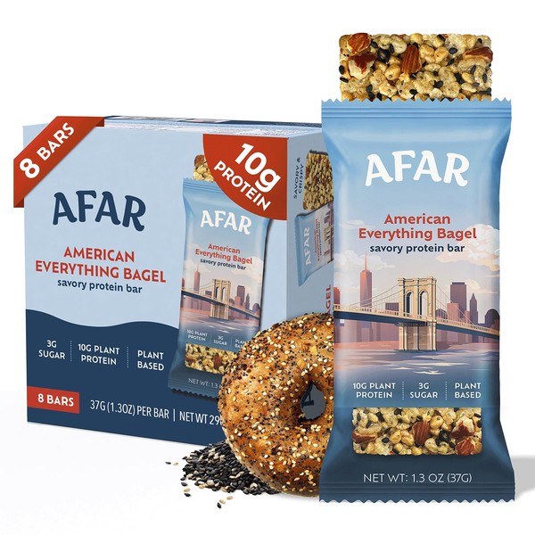 Afar Afar Savory Protein Bars C Low Sugar, High Protein