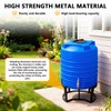 Stainless Steel Rain Barrel Stand - Fits 45/50/55 Gallon Tanks,