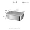 CHFNJJ Stainless Steel Storage Containers Set of 3 Stainless Steel