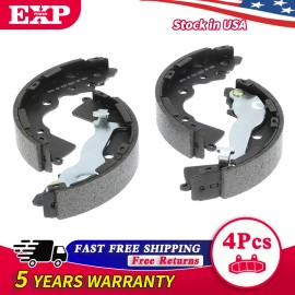 EXPPOWER For 2006 - 2009 2010 2011 Hyundai Accent Kia Rio Rio5 Rear Premium Brake Shoes