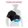VULKAN Classic Right Half Shoulder Support, Large, Shoulder Brace for