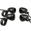 TOTMOX Black Housing 41mm Indicator Lamps Replace, LED Turn Signal