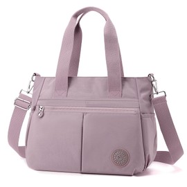 FYMOHIEE Tote Bag, Ultra Lightweight 13.4 oz (380 g), Perfect for Work or School, 9 Pockets, Women's, Men's, Shoulder Bag, Large Capacity, Freestanding, Mothers' Bag, Business Bag, School Commute