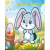 BASHOUT Easter Party Game, Pin The Tail on The Bunny,