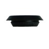 1" 1 inch Flush Mount Black Plastic Body and Sheet