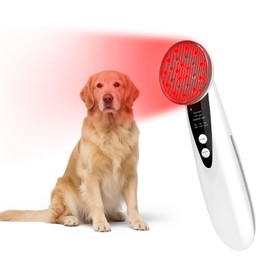 Hottoerak Handheld Red Light, Near Infrared Light Lamp for Face, Portable Red Light Lamp with 660nm & 850nm at Home Use
