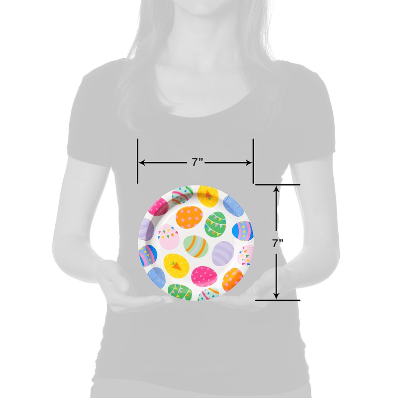 American Greetings Easter Party Supplies, Paper Dessert Plates (36-Count)