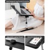 SAIJI Height & Angle Adjustable Laptop Stand for Bed, Lap