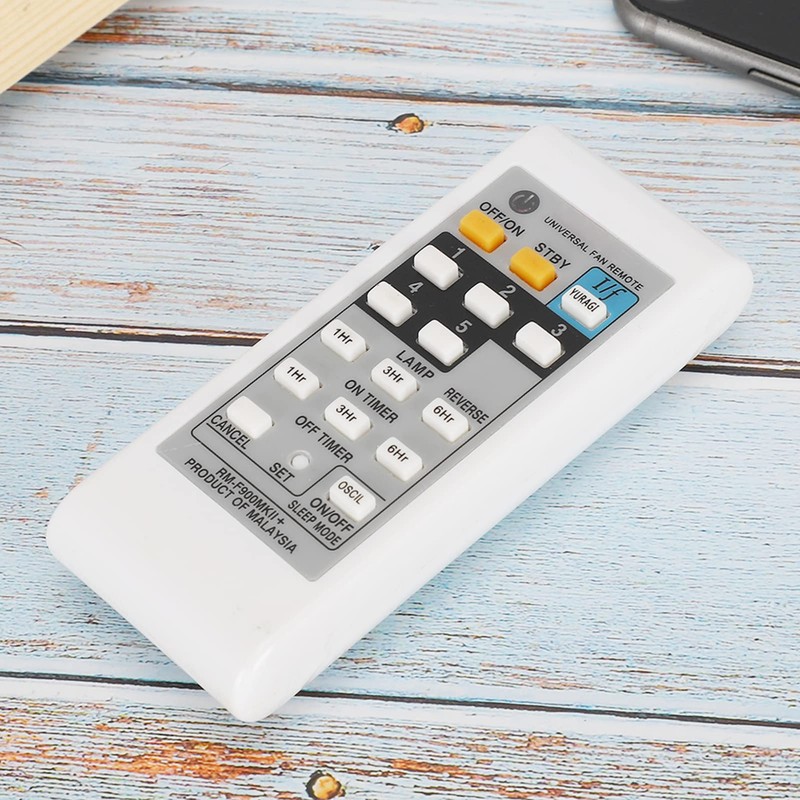 Universal Fan Remote Control, White Electric Fan Remote for Kdk