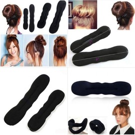 Small Sponge Hair Bun Maker for DIY Updo Styling Small Updo Hair Pin P00050 100ea