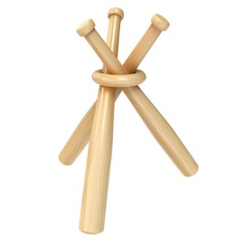 Baseball Ornament Bat Sign Ball Rest Baseball Stand Baseball Holder Display Stand Collection Wooden