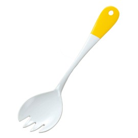 Enameled Cutlery Salad Fork Couleur Yellow