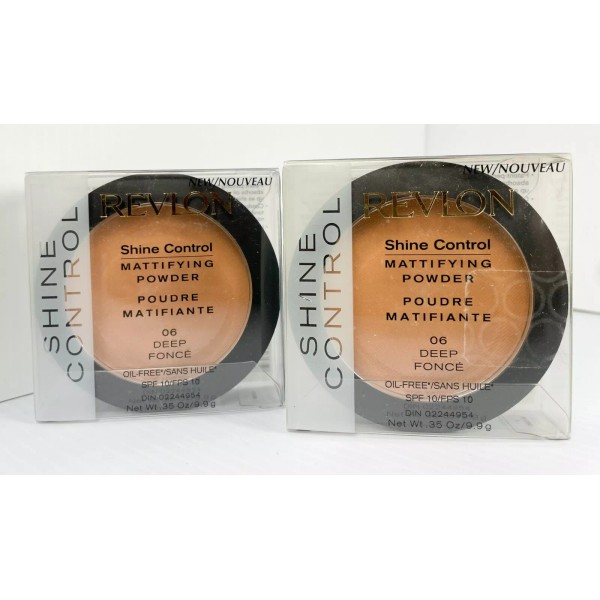 Revlon New (2) REVLON SHINE CONTROL MATTIFYING POWDER - 06