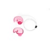 Doc's Proplugs - Large Solid (Non-Vented), Pink w/Leash