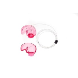 Doc's Proplugs - Large Solid (Non-Vented), Pink w/Leash