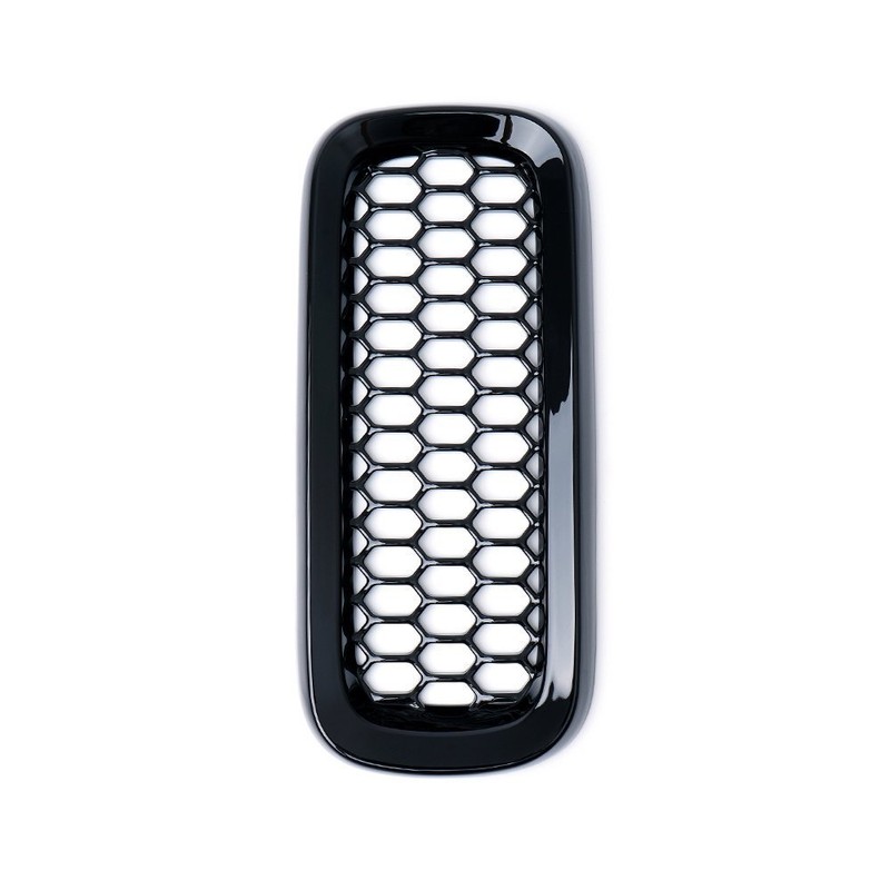2015-2017 Renegade 7pcs ABS Front Grille Inserts with Mesh (Black)