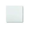 25 Dry Erase Magnetic Shelf Labels 4" x 4" - White - 20 mil - Write On/Wipe Off