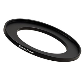 55mm to 77mm Step-Up Ring Filter adapter (55mm-77mm) Camera Filter Ring for 77mm UV ND CPL Filter (MPIXO)