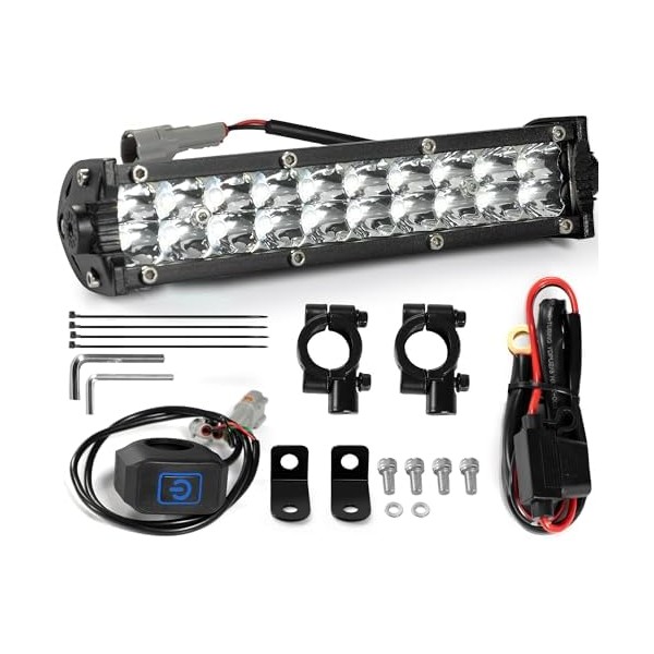 Dirt Bike Light Bar Universal for Most 7/8" Handlebar Motorcycle,