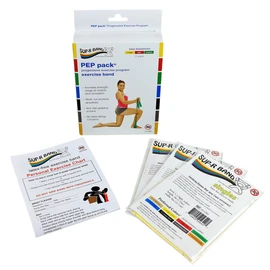Latex Free Training Band / Resistance Band / Gymnastics Band – Pack of 3 – Yellow/Red/Green (Very Light/Light/Medium) – Each 1.5 m Length