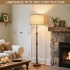 Beige Drum Lamp Shade, 13" Top x 13" Bottom x