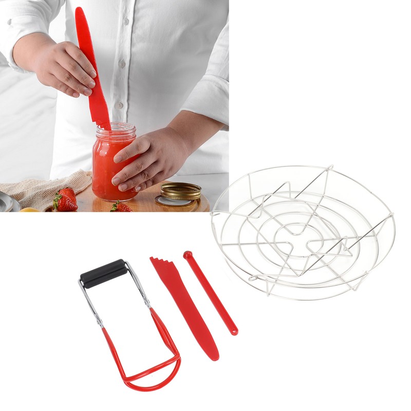 Canning Supplies Starter Kit Stainless Steel Magnetic Lid Lifter Bubble