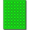 1,260 Label Outfitters® Laser Only Fluorescent Neon Green 1 inch