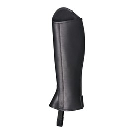 Horze B Vertigo Comet Equestrian Riding Half Chaps - Black - L