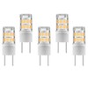 5-Pack G8 LED Bulb 3W GY8.6 Bi-Pin Base T4 JCD