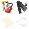 RockJam Premium Soprano Ukulele Kit with Tuner, Gig Bag, Strap,