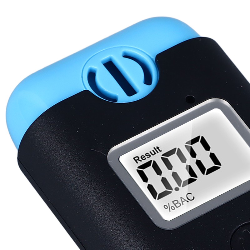 Drunk Driving Tester Blowing Type High Accuracy LCD Screen Handheld