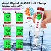 Hydrogen Water Tester, GIDIGI ORP Meter, Digital pH Meter for