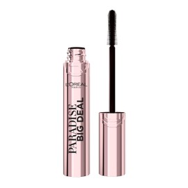 L'Oréal Paris Paradise Big Deal Volumizing Mascara, Buildable & Lengthening Mascara, No Clumps, Lightweight, Black Brown 10.9 ml