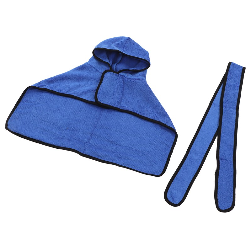 Dog Towel Strong Absorbent Quick Drying Hand Pockets Design Hooded